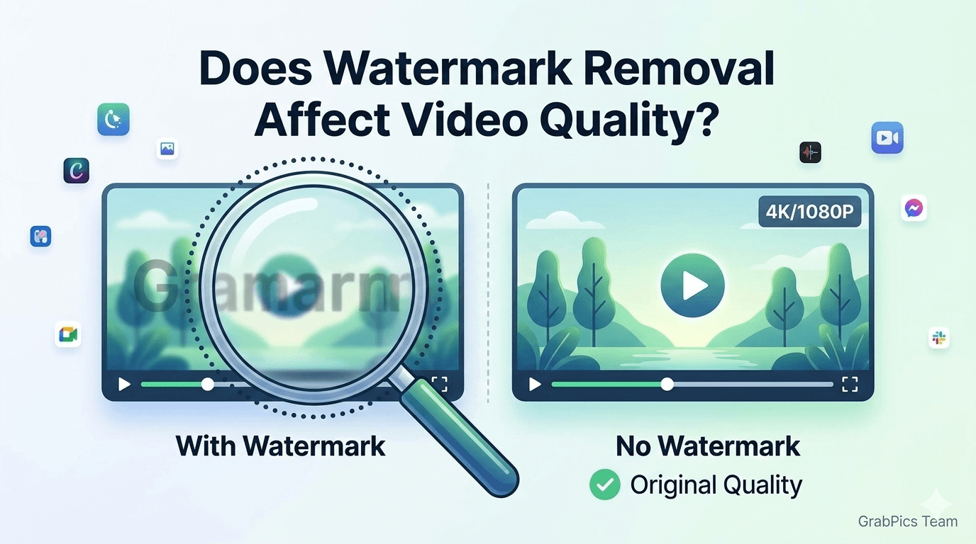 Does Watermark Removal Affect Video Quality?