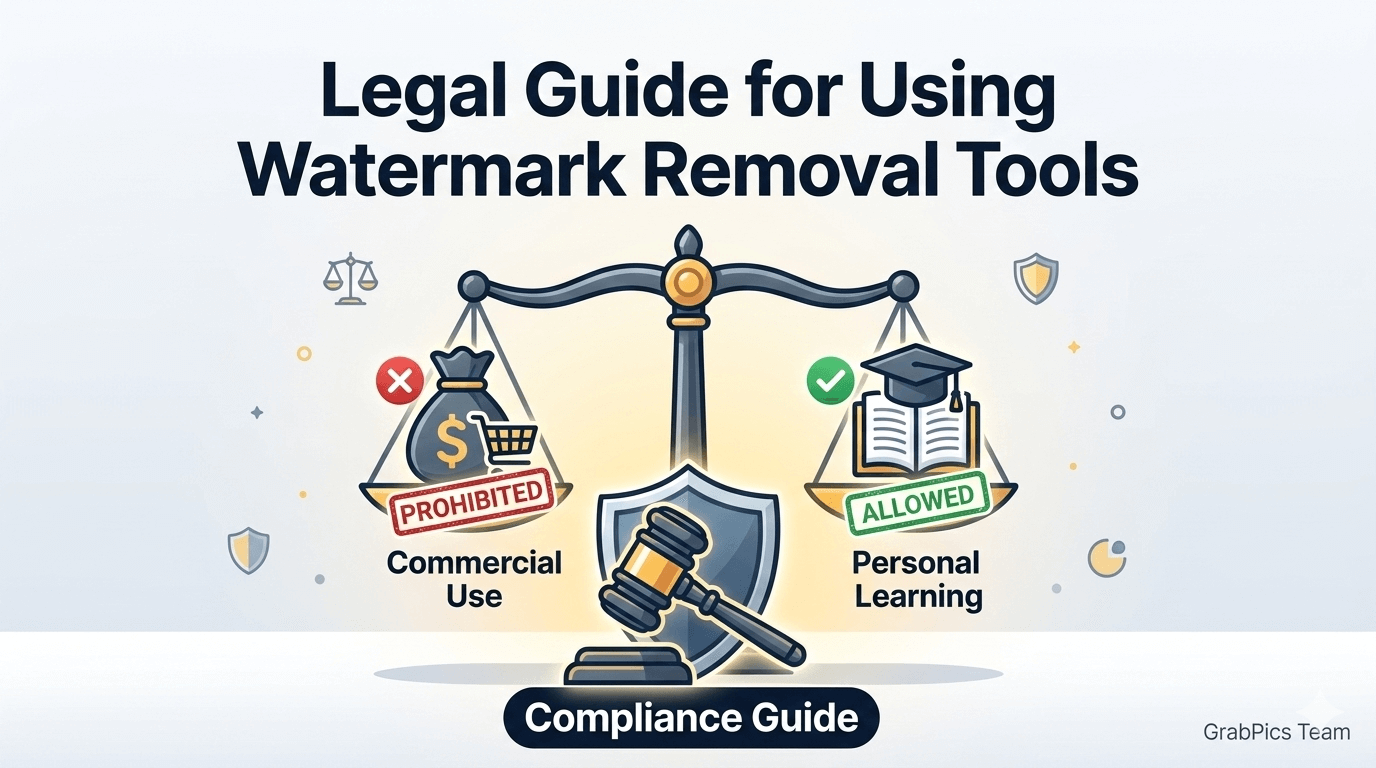 Legal Guide for Using Watermark Removal Tools